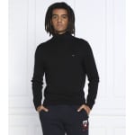 Свитер Tommy Hilfiger regular fit, черный - фото 3