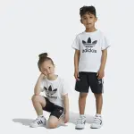 Спортивный костюм Adidas Originals "SHORT TEE SET" (2 шт.), белый - фото