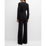 Приталенная куртка из джерси Girone Max Mara, цвет Black - фото 4