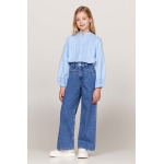 Детские джинсы Tommy Hilfiger MABEL FRONT YOKE DENIM, синий - фото