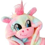 Флисовый комбинезон Rainbow Unicorn Animal Crazy, розовый - фото 4