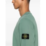 Stone Island толстовка с изображением компаса, зеленый - фото 5