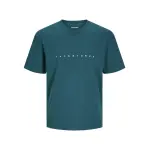 Детская рубашка с короткими рукавами Jack & Jones "JJESTAR JJ TEE SS NOOS JNR" Jack & Jones Junior, бирюзовый - фото 5