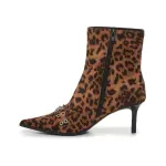 Ботильоны Richie Bootie Madden Girl, цвет tan_blackleopardprint - фото 3