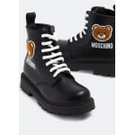 Ботинки Moschino Teddy Patch Ankle, черный - фото 2