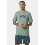 Футболка с принтом LOGO Helly Hansen, вереск зеленый - фото