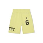 Givenchy Kids шорты с эластичным поясом и логотипом, желтый - фото 2