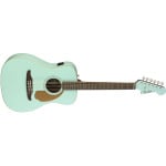 Акустическая гитара Fender Malibu Electric Acoustic Guitar in Aqua Splash with Walnut Fretboard - фото