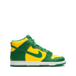 Nike кроссовки Dunk High 'Brazil', зеленый - фото