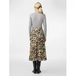 Юбка миди Y.A.S "YASPELLA HW MIDI SKIRT S. NOOS", черный - фото 6