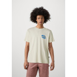 Принт на футболке FUN ZONE TEE UNISEX Quiksilver, кремовый - фото 4