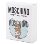 Хлопковый комбинезон Baby Teddy Bear Moschino, синий - фото 4