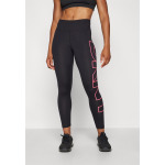 Тайтсы HIGH WAIST 7/8 BALANCE COMPRESSION EXPLODED LOGO DKNY, черный - фото 4