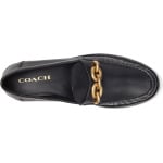 Лоферы COACH Jess Leather Loafer, цвет Black/Gold - фото 2