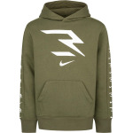 Худи Nike Believe Fleece Hoodie, цвет Rough Green Heather - фото 3