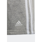 Детские шорты Little Essentials с 3 полосками Adidas, серый - фото 4