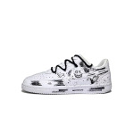 Кроссовки Nike Court Vision 1 Skateboarding Shoes Men Low-top Black/white, черный - фото