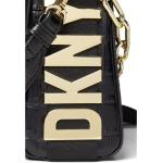 Сумка кросс-боди DKNY Kym Crossbody, цвет Black/Gold - фото 4