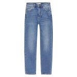 Джинсы-сигареты Basic Mom Comfort PULL&BEAR, цвет blue denim - фото 6