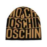 Шапка с добавлением шерсти Moschino, оранжевый - фото