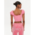 Блузка стандартного кроя Juicy Couture, розовый - фото 3