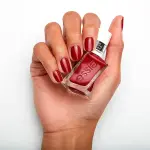 Лак для ногтей с эффектом геля Gel Couture New Essie, цвет paint the grow red - фото 4