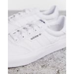 Трехцветные белые кроссовки adidas Originals 3MC - фото 4