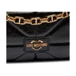 Сумка через плечо Love Moschino, черный - фото 4