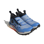 Кроссовки Adidas Terrex Agravic Pro Trail Running Shoes 'Blue Dawn Impact Orange', синий - фото 3