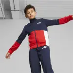 Спортивный костюм PUMA «Colorblock Poly Suit Boys», темно-синий - фото 3