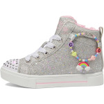 Кроссовки SKECHERS KIDS Twinkle Sparks - Charm Bestie 314816L, серебряный - фото 4