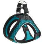 Ремень Hunter Harness Comfort Бирюзовый XXS-XS Hunter, цвет синий - фото