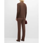 Итальянские двусторонние брюки Barrow Luxe Lafayette 148 New York, цвет Wood - фото 4