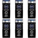 Гель для душа для мужчин Active Clean 250 мл, Nivea - фото