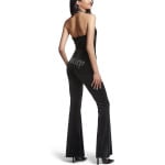 Комбинезон Juicy Couture Halter Jumpsuit with Back Bling, цвет Liquorice - фото 2