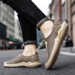 Кроссовки мужские Lifestyle Shoes Men Low-Top G.N.Shijia, цвет Sand - фото 5