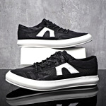 Кроссовки мужские Lifestyle Shoes Men Low-Top Baoda, черный/белый - фото 2