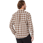 Рубашка Dockers Regular Fit Two-Pocket Work Shirt, цвет Dark Ginger Blackhawk Plaid - фото