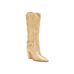 Сапоги Biancaa Wide Calf Cowboy Boot Vince Camuto, золотой - фото