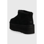 Замшевые зимние ботинки UGG W Classic Ultra Mini Platform Ugg, черный - фото 3