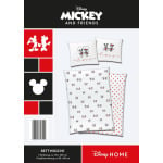 Постельное белье Disney Mickey & Minnie Mouse 80х80 + 135х200 см 100% хлопок на молнии - фото 2