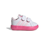 Кроссовки Adidas Grand Court 2.0 Marie Sportswear Cloud White Clear Pink Pulse Magenta TD, белый - фото 2