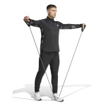 Блуза Adidas Performance Train Essentials Camo Training 1/4-Zip, черный - фото 3