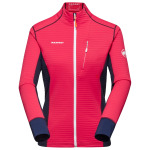 Флисовая жилетка Mammut Women's Taiss Light Midlayer, цвет Azalea/Marine - фото