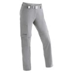 Брюки Maier Sports Inara Slim Zip, серый - фото