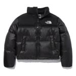 Куртка (WMNS) The North Face White Label Novelty Nuptse Down Jacket Asia Sizing 'Matte Black', черный - фото