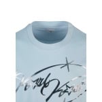 Футболка с принтом AUTHENTIC STAR LOGO TEE Karl Kani, светло-голубой - фото 4