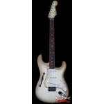 Электрогитара Fender Custom Shop Andy Hicks Masterbuilt 60's Stratocaster Thinline Hardtail Brazilian Rosewood Board NOS Antigua - фото