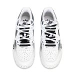 Кроссовки Nike Court Vision Skateboarding Shoes Men Low-top Black/white, черный/белый - фото 4