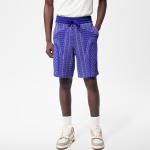 Новые квартальные продукты LV Casual Shorts Men Purple Louis Vuitton, фиолетовый - фото 5